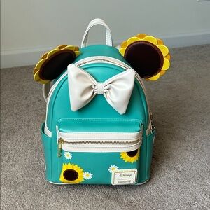 Loungefly Disney Minnie Mouse Sunflower Mini Backpack